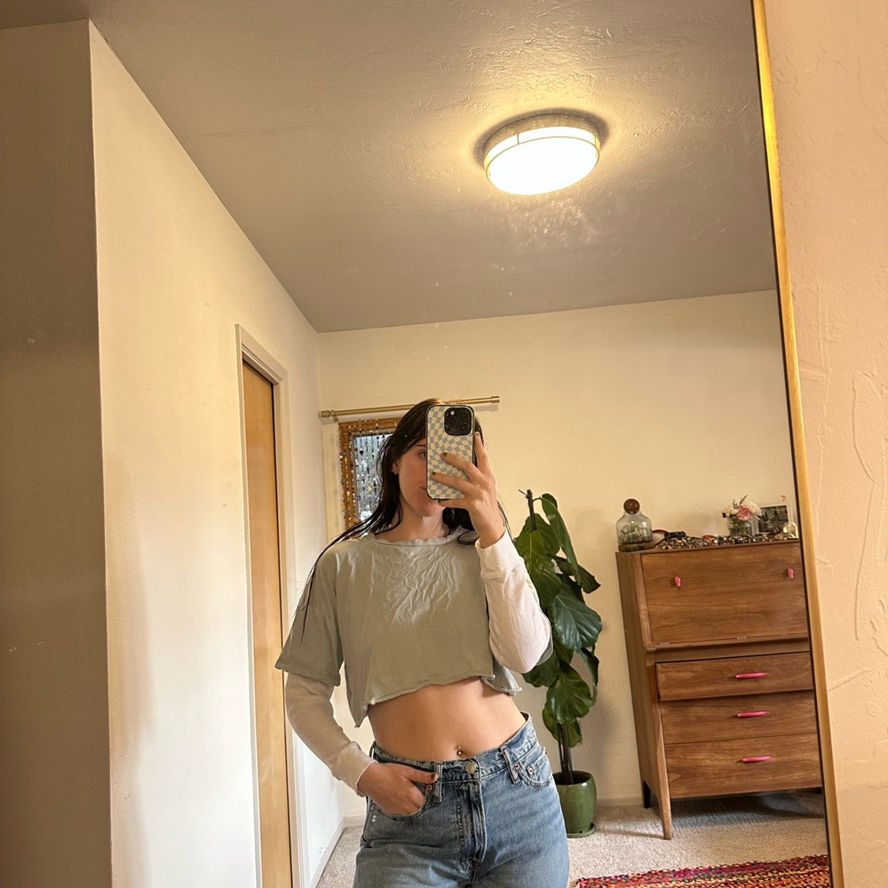 Urban Outfitters cropped long sleeve